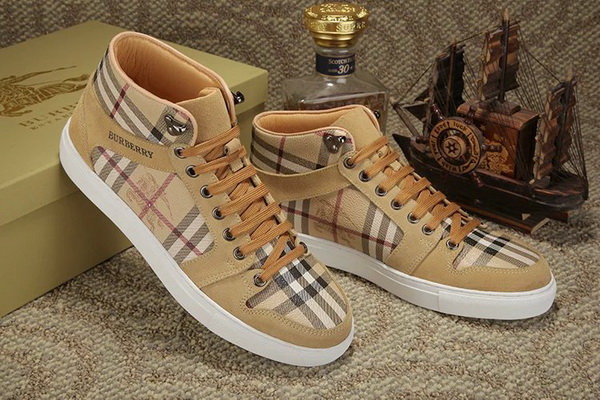 Burberry High-Top Fashion Men Shoes--014